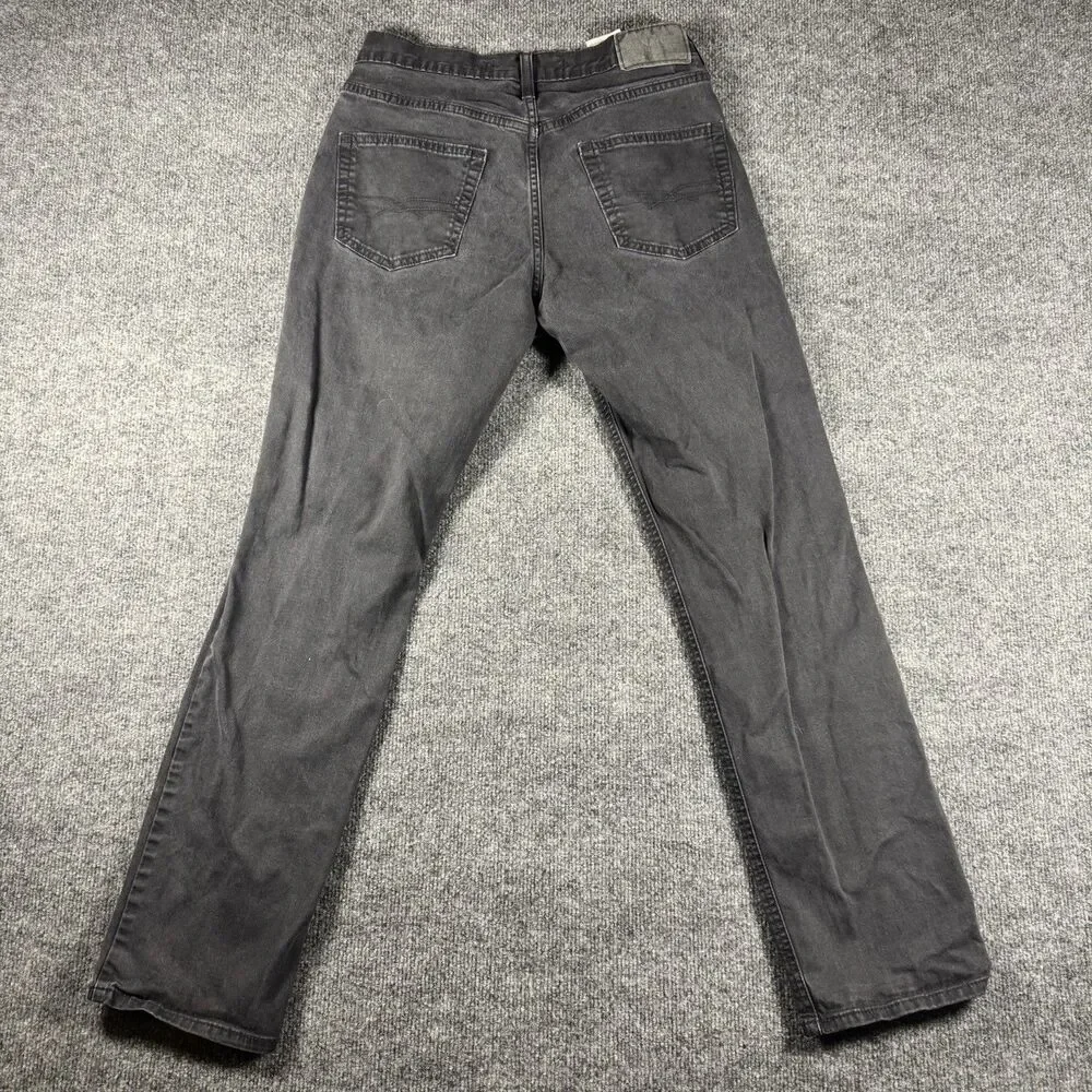 Signature By Levis Strauss Athletic Fit Jeans Mens 32X30 Black Mid Rise